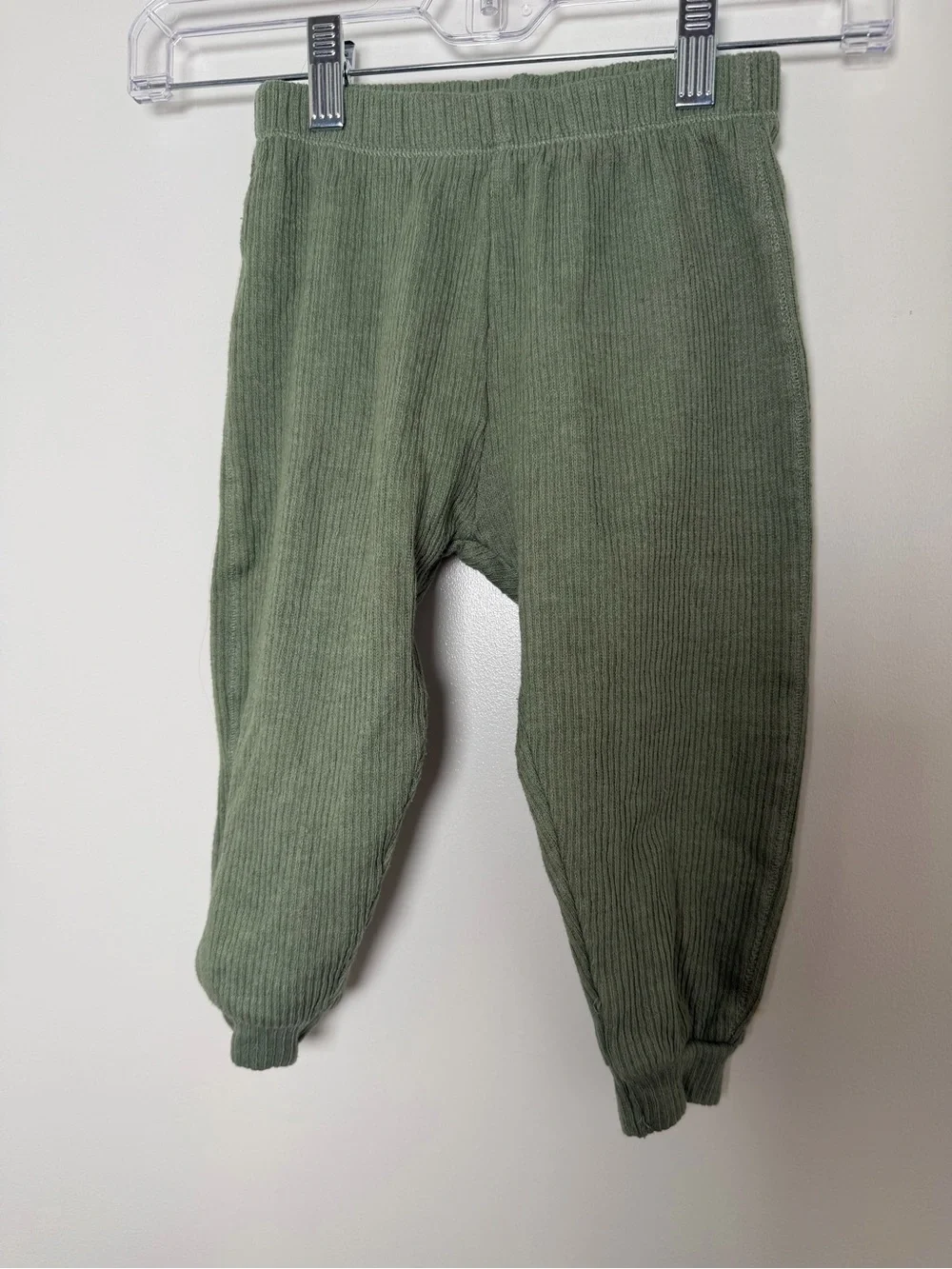 ZARA Kids Knit Set in Sage Green